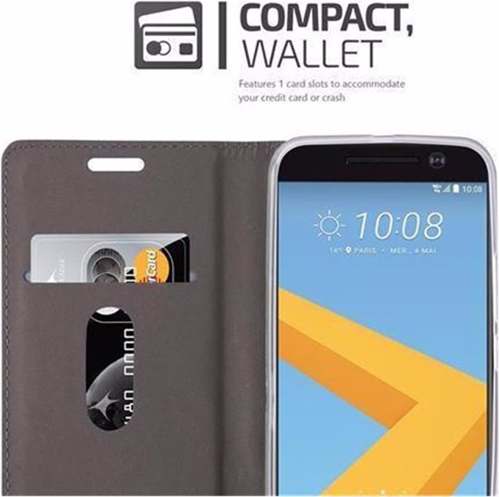 Actual product image Cadorabo Book Jeans Optics Cover (HTC One 10)