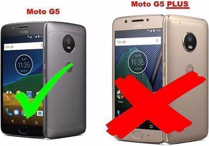 Productafbeelding Cadorabo Boek Onzichtbare Magneethoes (Motorola Moto G5)