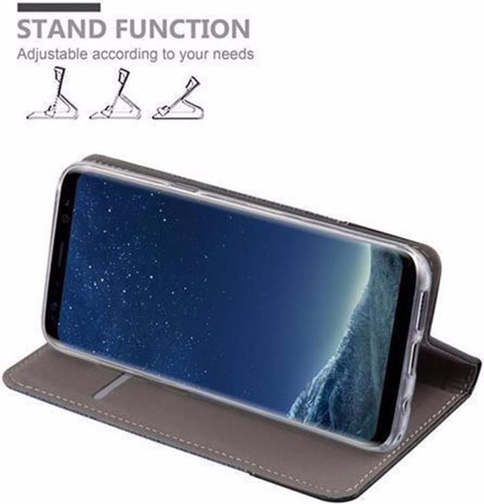 Actual product image Cadorabo Book Jeans Optics Cover (Samsung Galaxy S8+)