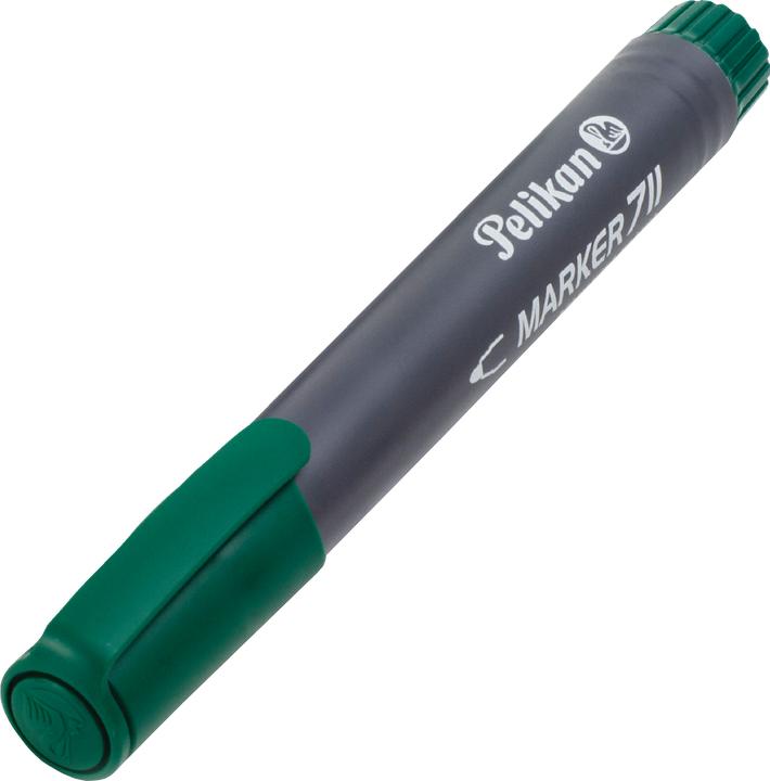 Produktbild Pelikan 711 Permanent-Marker (e) (Grün, Grau, 2 mm, 10 x)