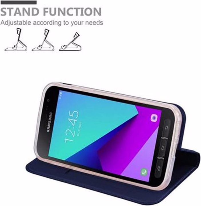 Actual product image Cadorabo Book Classy Style Cover (Samsung Galaxy Xcover 4)