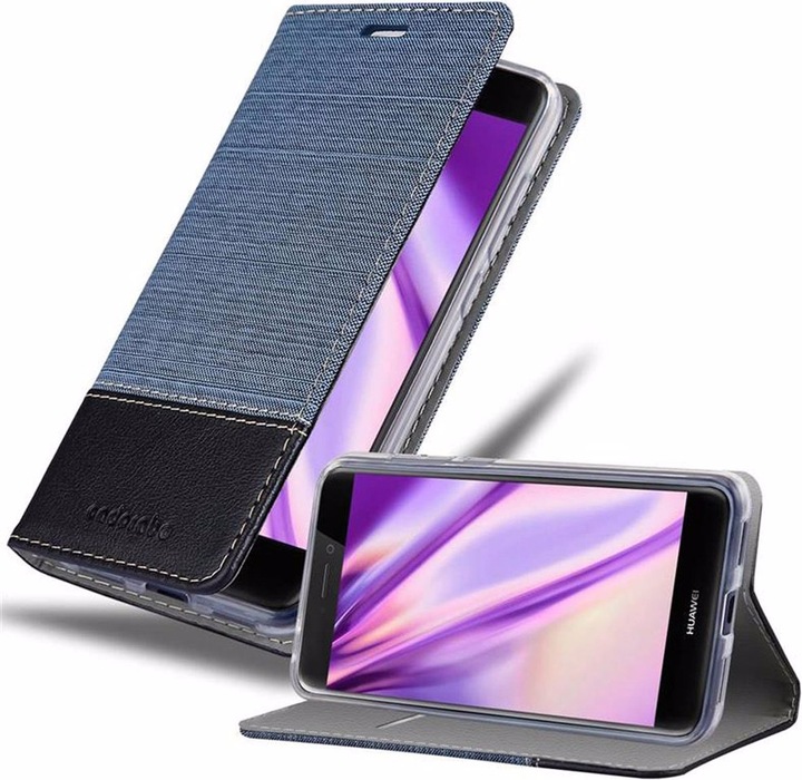Image du produit Cadorabo Couverture look jeans Book (Huawei P8 Lite (2017))
