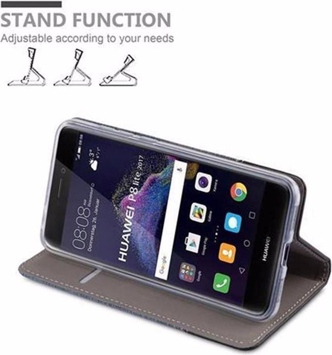 Image du produit Cadorabo Couverture look jeans Book (Huawei P8 Lite (2017))