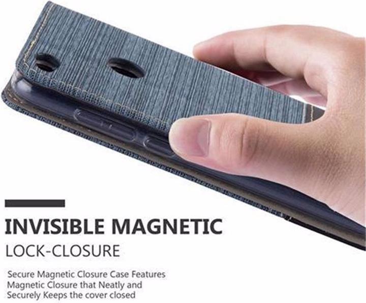 Image du produit Cadorabo Couverture look jeans Book (Huawei P8 Lite (2017))