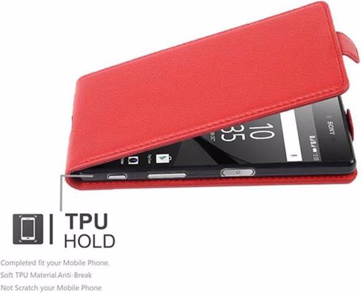 Produktbild Cadorabo Flip mit Struktur Cover (Sony Xperia Z5)