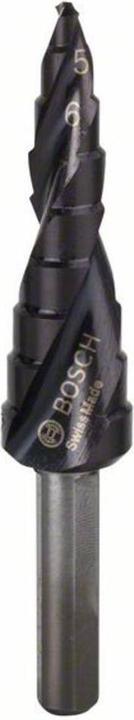 Produktbild Bosch Professional Zubehör Stufenbohrer HSS-AlTiN, 4 - 12 mm, 6 mm, 66,5 mm, 9 Stufen (12 mm)