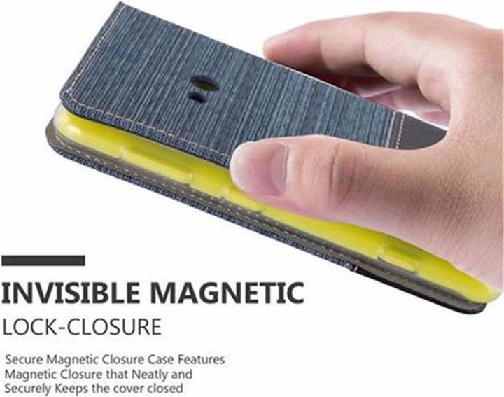 Actual product image Cadorabo Book Jeans Optics Cover (Nokia Lumia 625)