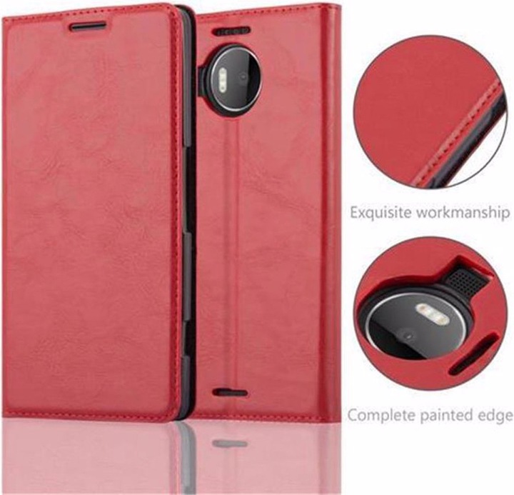 Actual product image Cadorabo Book Invisible Magnet Cover (Microsoft Lumia 950 XL)