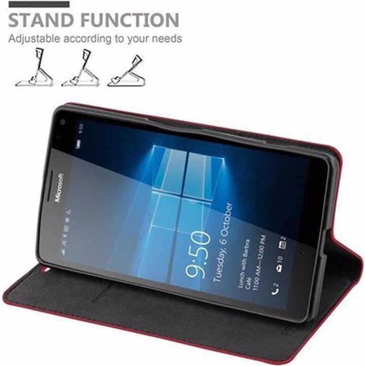 Actual product image Cadorabo Book Invisible Magnet Cover (Microsoft Lumia 950 XL)
