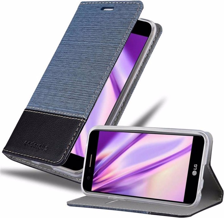 Image du produit Cadorabo Couverture look jeans Book (LG K10)
