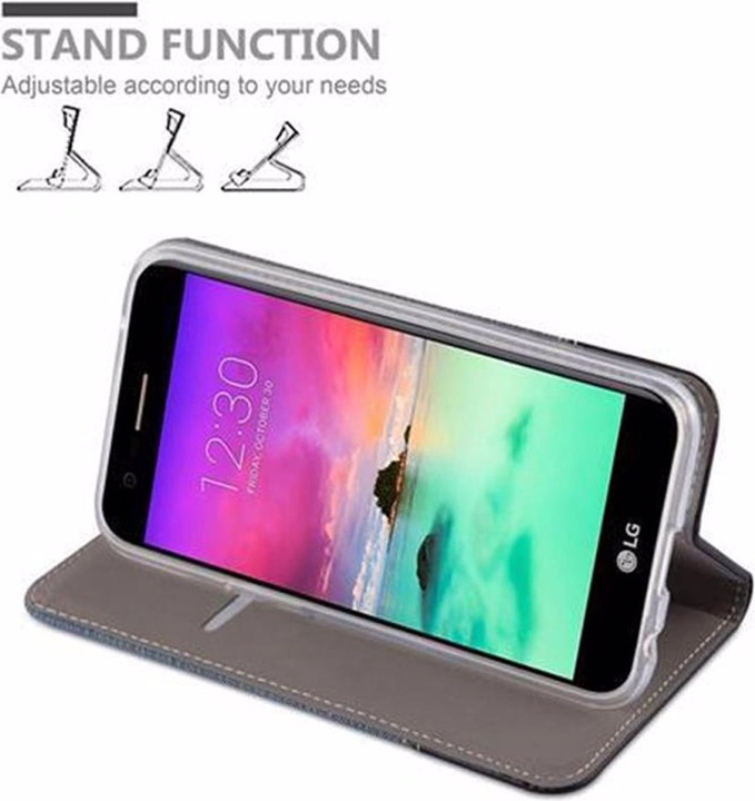 Image du produit Cadorabo Couverture look jeans Book (LG K10)