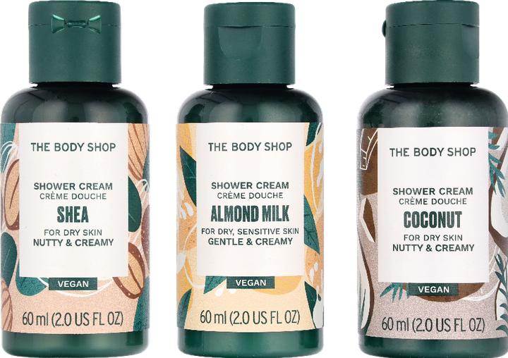 Actual product image The Body Shop G1 Shower Cream Trio Set