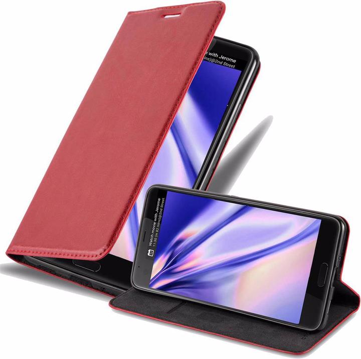 Actual product image Cadorabo Book Invisible Magnet Cover (HTC U Ultra)