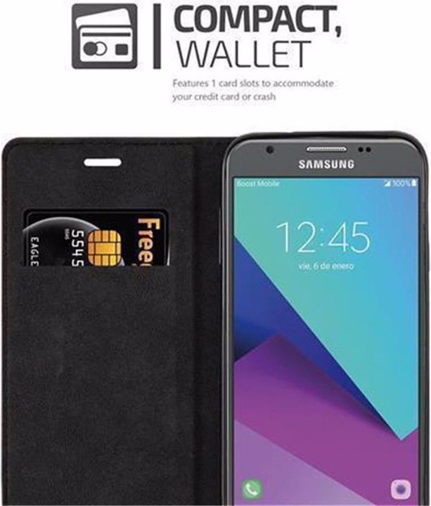 Produktbild Cadorabo Book Invisible Magnet Cover (Samsung Galaxy J7 2017)