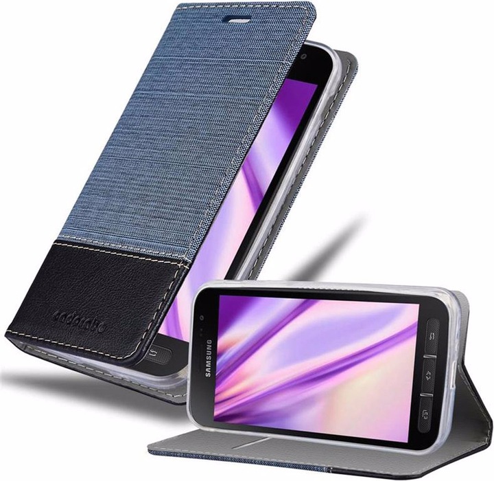 Image du produit Cadorabo Couverture look jeans Book (Samsung Galaxy Xcover 4)