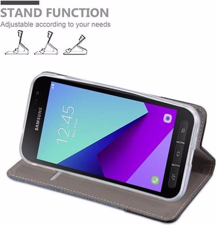 Image du produit Cadorabo Couverture look jeans Book (Samsung Galaxy Xcover 4)
