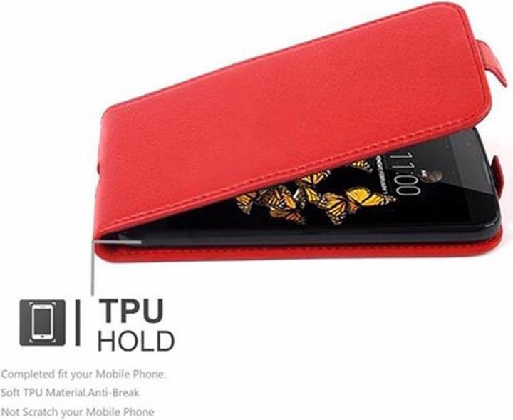Actual product image Cadorabo Flip with structure cover (LG K8)