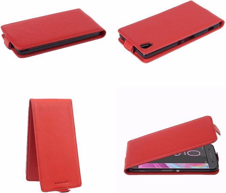 Produktbild Cadorabo Flip mit Struktur Cover (Sony Xperia XA)