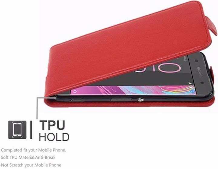 Produktbild Cadorabo Flip mit Struktur Cover (Sony Xperia XA)