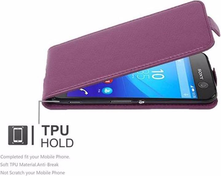 Produktbild Cadorabo Flip mit Struktur Cover (Sony Xperia M5)