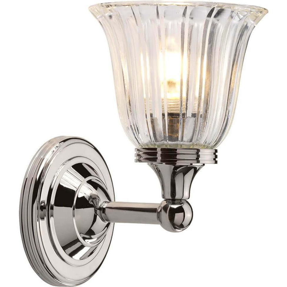 Elstead Lighting, Wandleuchte + Deckenleuchte, Austen LED Wandleuchte G9 Poliertes Nickel IP44 (320 lm, G9)