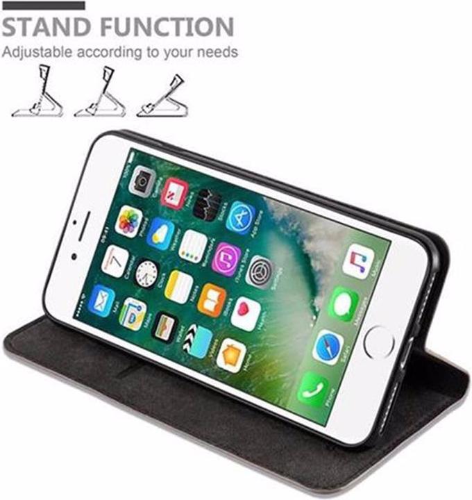 Productafbeelding Cadorabo Boek Onzichtbare Magneethoes (Apple iPhone 7 Plus, Apple iPhone 7s Plus)