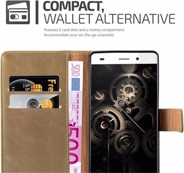Actual product image Cadorabo Book Luxury Cover (Huawei P8 Lite)