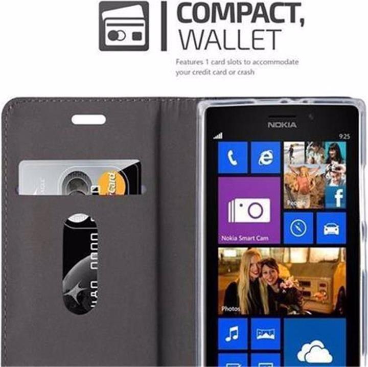 Produktbild Cadorabo Book Jeans Optik Cover (Nokia Lumia 925)