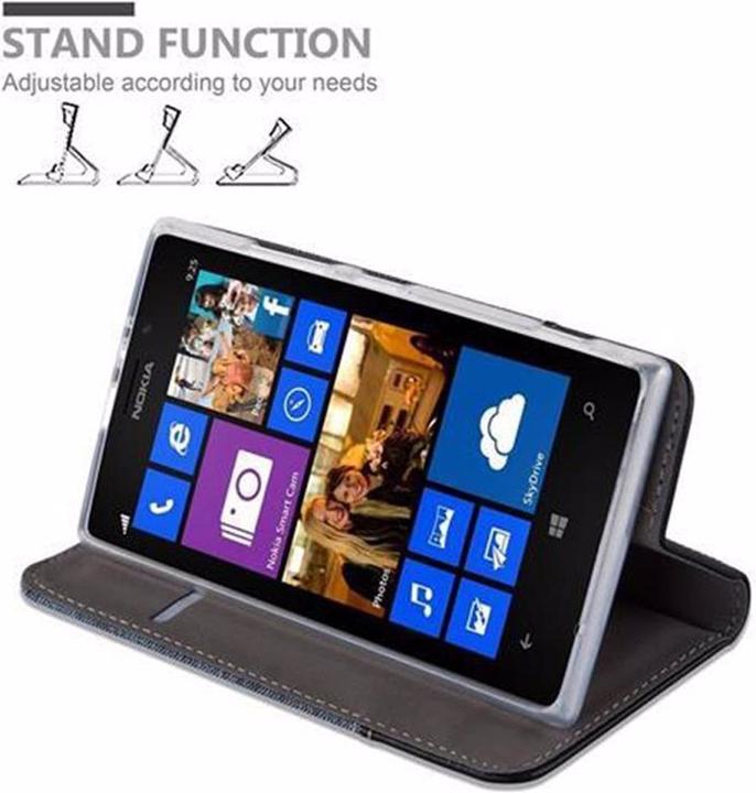Produktbild Cadorabo Book Jeans Optik Cover (Nokia Lumia 925)
