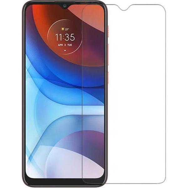 Thumbnail - MU Budget Schutzglas Displayschutz (1 Stück, Motorola Moto E7), Smartphone Schutzfolie, Transparent