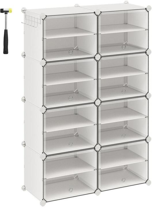 Actual product image Songmics Shoe rack (82 x 32 x 122 cm)