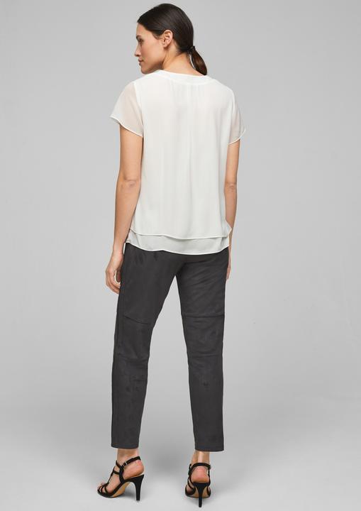 Immagine prodotto s.Oliver Bluse Layering-Bluse aus Chiffon (44)