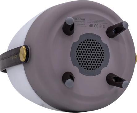 Actual product image Kooduu Speaker lamp lite up JBL mini brown