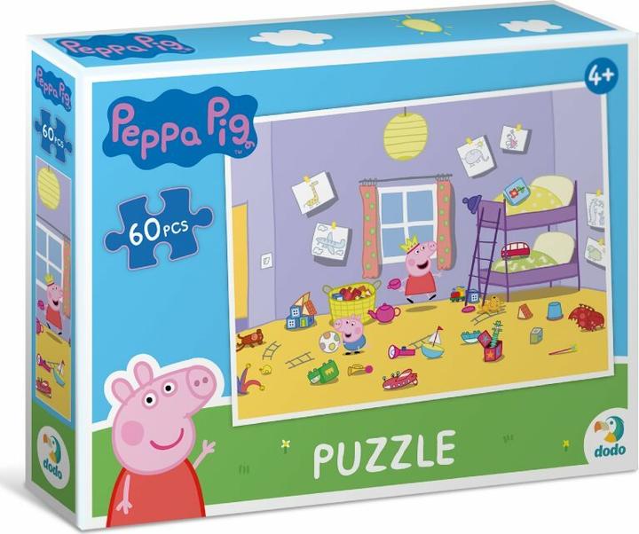 Immagine prodotto Dodo Puzzle Peppa Pig: Spielzeug im Zimmer 60 Teile (60 pezzi)