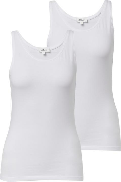Produktbild s.Oliver T-Shirt Basic Top aus Jersey im 2er-Pack (32)