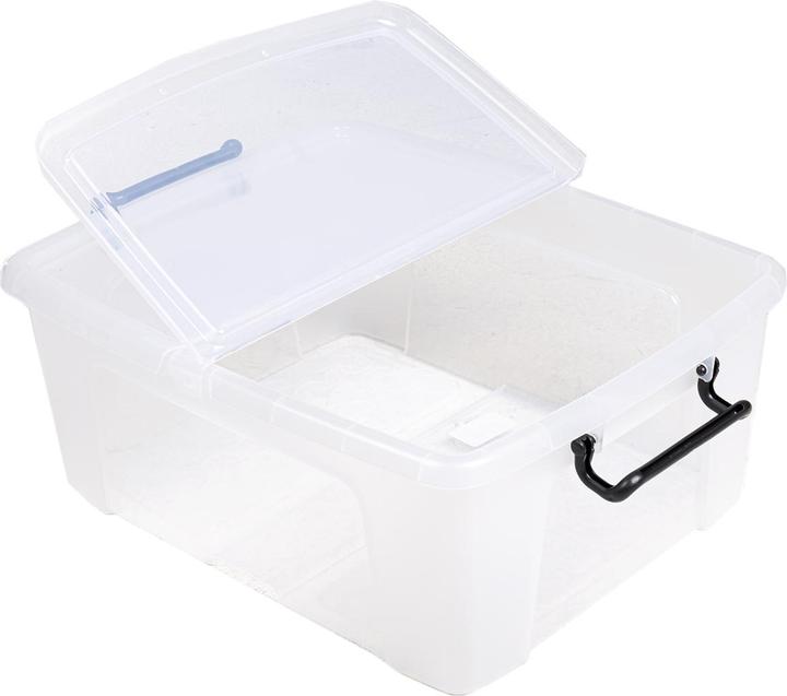 Produktbild RS PRO 24 Litre Container With Hinged Lid (39.50 cm, 24 l)