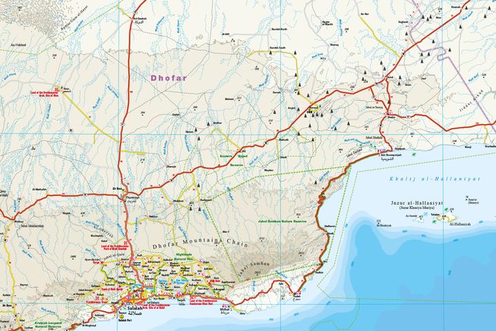 Produktbild World Mapping Project Oman (1:850.00