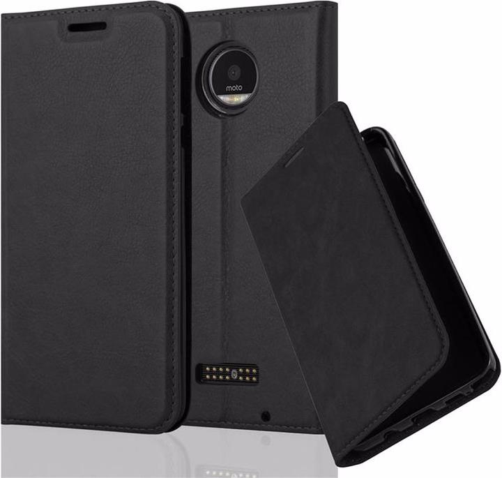 Actual product image Cadorabo Book Invisible Magnet Cover (Motorola Moto Z Play)