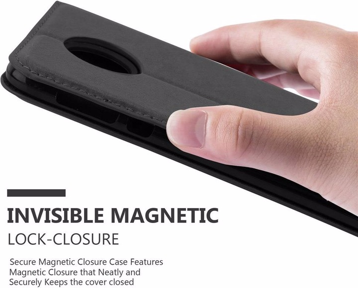 Actual product image Cadorabo Book Invisible Magnet Cover (Motorola Moto Z Play)