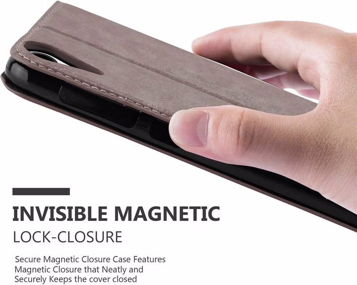 Actual product image Cadorabo Book Invisible Magnet Cover (HTC Desire 10 Lifestyle, HTC Desire 825)