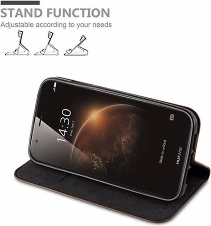 Productafbeelding Cadorabo Boek Onzichtbare Magneethoes (Huawei G7 Plus, Huawei G8, Huawei GX8)