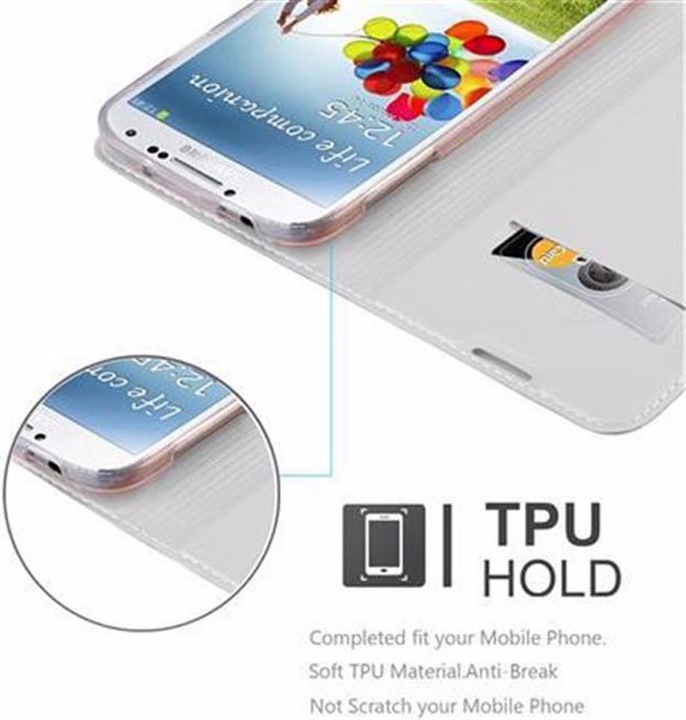 Actual product image Cadorabo Book Classy Style Cover (Samsung Galaxy S4)