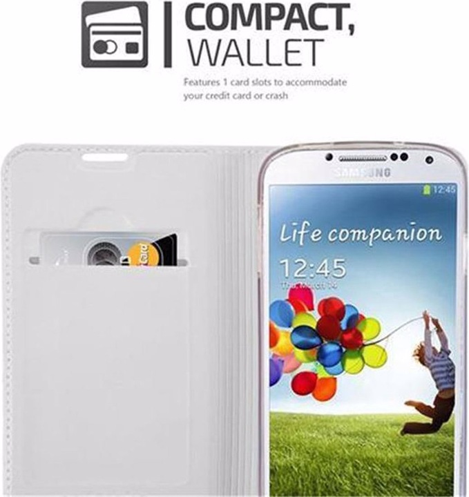 Actual product image Cadorabo Book Classy Style Cover (Samsung Galaxy S4)
