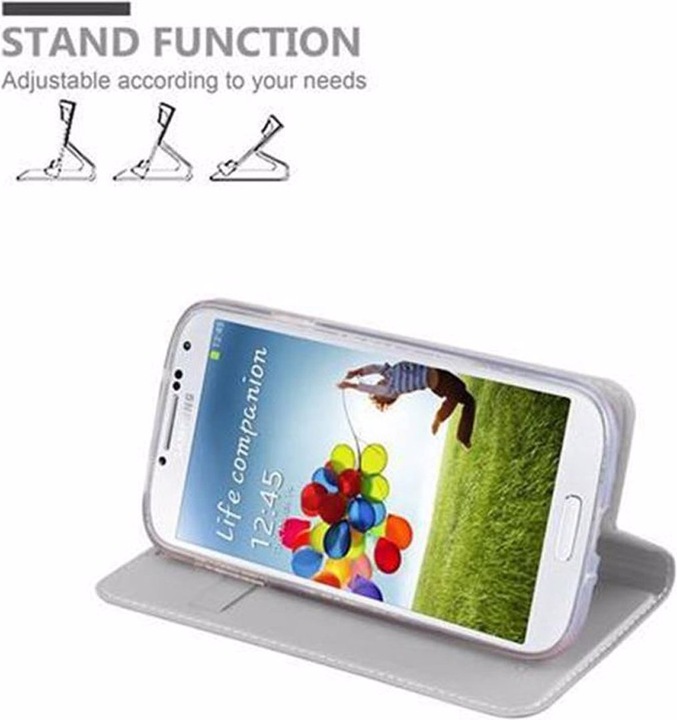 Actual product image Cadorabo Book Classy Style Cover (Samsung Galaxy S4)