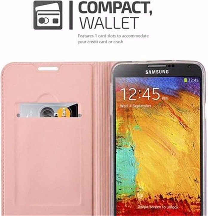 Produktbild Cadorabo Book Classy Style Cover (Samsung Galaxy Note 3)
