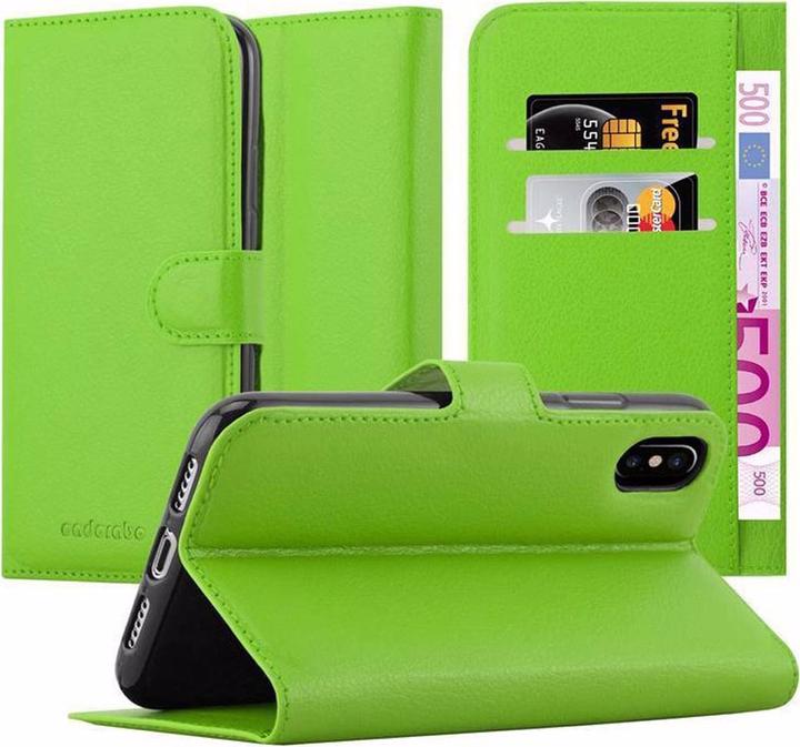 Actual product image Cadorabo Book with stand function cover (Apple iPhone X)