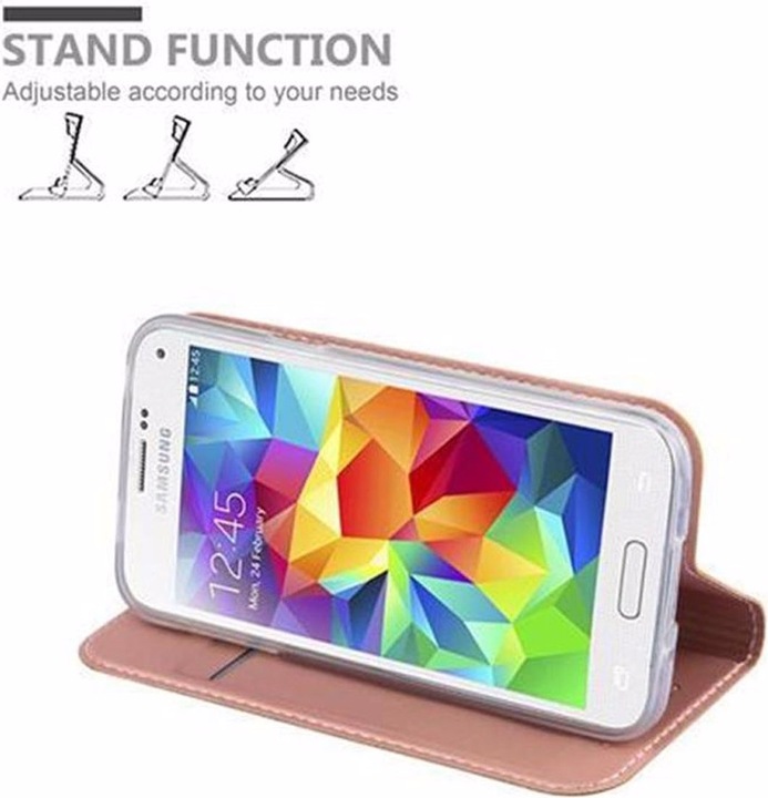 Produktbild Cadorabo Book Classy Style Cover (Samsung Galaxy S5 Mini)