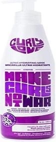 Actual product image Curly Love Ultra Hydrating Mask 450ml Moisturizing Hair Mask for Type 2b to 3b Curly Hair (450 ml)
