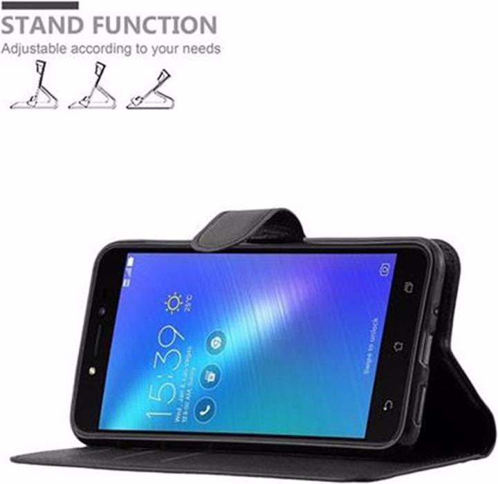 Immagine prodotto Cadorabo Libro con copertina con funzione di stand (Asus Zenfone Live, Asus Zenfone 3 Go)