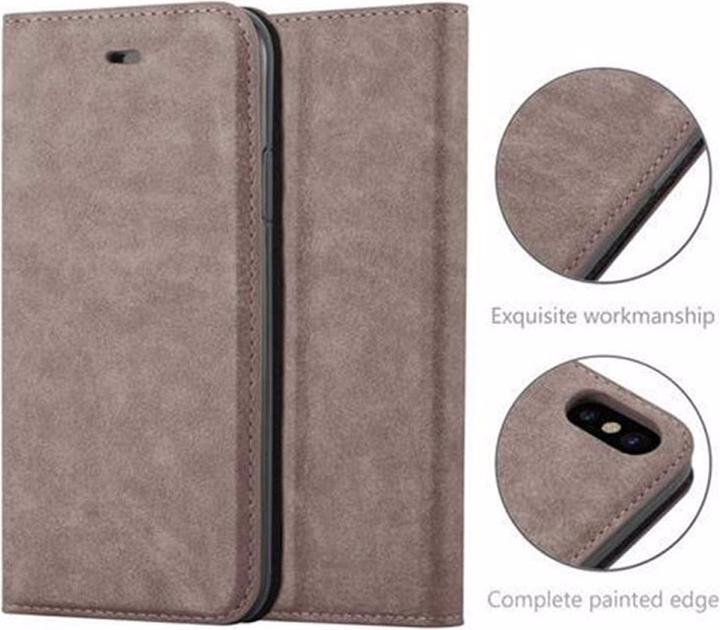 Productafbeelding Cadorabo Boek Onzichtbare Magneethoes (Apple iPhone X)